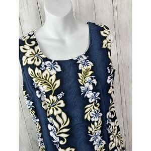 Women's Hindea Hawaiian Dress Hibiscus Flower Size XL